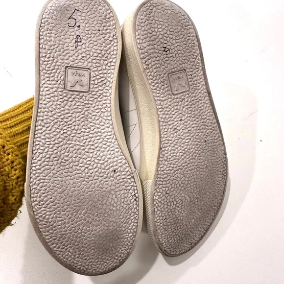 Veja women’s white Esplar leather sneakers size 5 - Picture 7 of 7